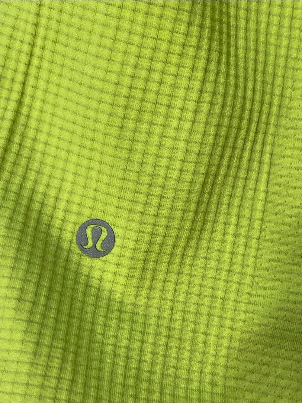 Lululemon Metal Vent Tech Short Sleeve - Neon Yellow - Size L - Picture 2 of 4